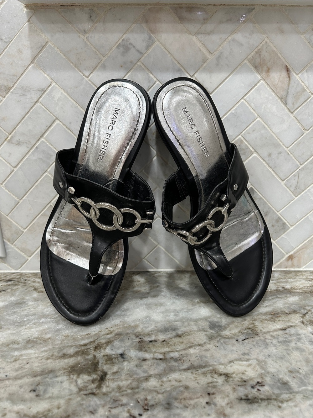 Marc Fisher heeled Sandals